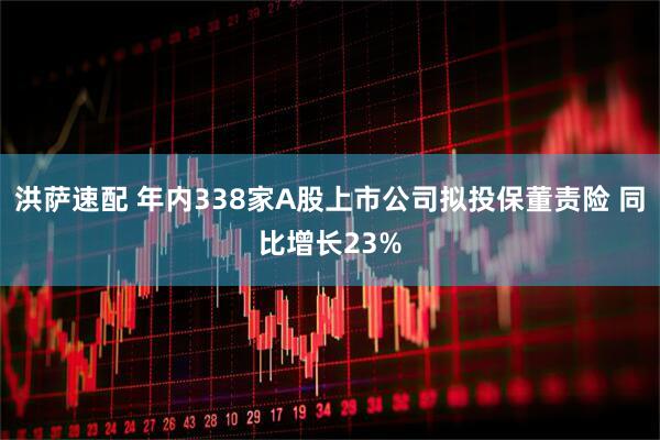 洪萨速配 年内338家A股上市公司拟投保董责险 同比增长23%
