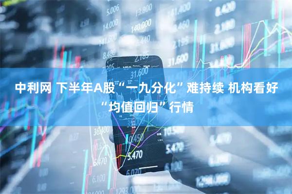 中利网 下半年A股“一九分化”难持续 机构看好“均值回归”行情